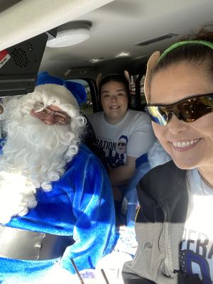 BLUE SANTA Patrols County