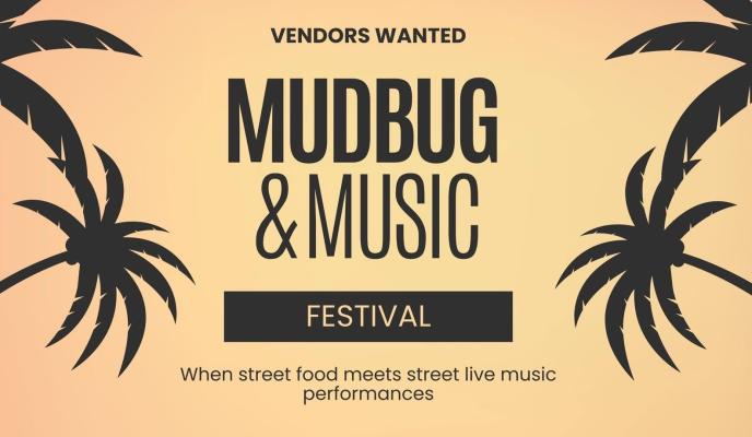 creatively cropped mudbug flyer
