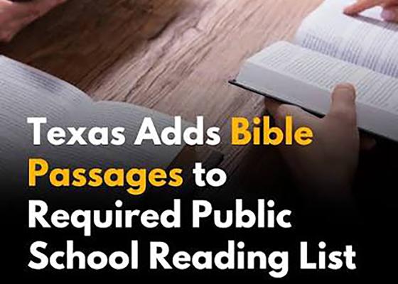 MCISD to review state reading lists with required Bible passages