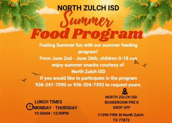 NZISD Summer Food Program launches