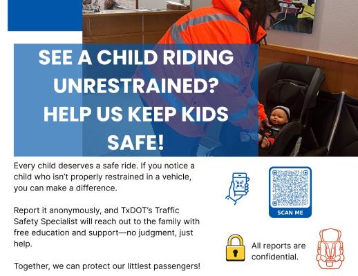 TxDOT seeks seatbelt tips