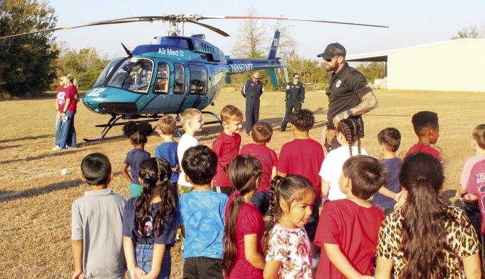 First Responders Visit Elementary Students