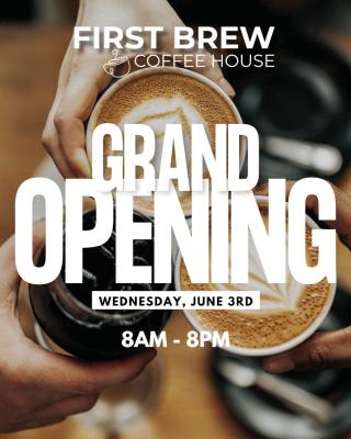 First Brew Coffee House opened June 3 in North Zulch