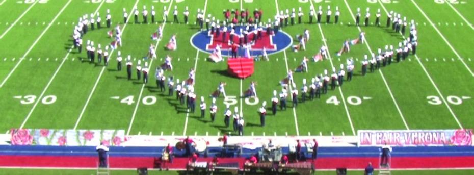 The Madisonville Mustang Marching Band at Midway ISD Panther Stadium. PHOTOS BY STEPHANIE SCHMIDT