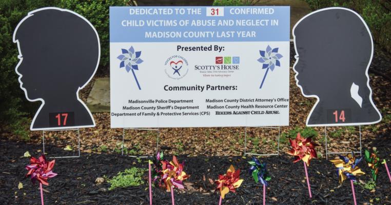 Madison County honors child abuse victims