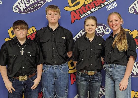 TEAMS COMPETE AT San Antonio Rodeo