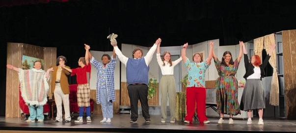 MHS UIL OAP cast Cast left to right: Delaney Callaham, Robert Webber, Wyatt Huntley, Charlyn Wilson, Wilfredo Mayorga, Christie Ouellette, Cole Fiore, Dara Juarez, Lacy Dutton