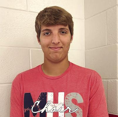 Avery Barker pictured at Madisonville High School