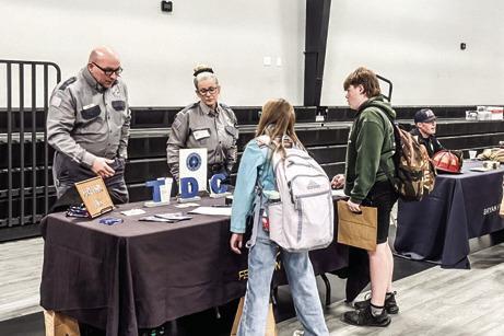 NORTH ZULCH STUDENTS EXPLORE CAREER PATHS AT EXPO