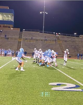 Madisonville takes on China Spring in the Bi-District round of the playoffs in Bryan Friday. CHRISTY WHITTEN
