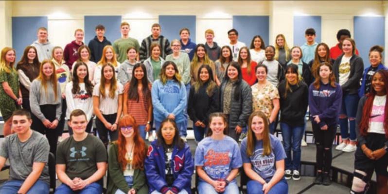 MHS Beta Club inductees COURTESY PHOTOS
