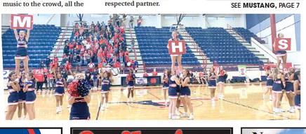 Pep Rally for the Madisonville Mustangs