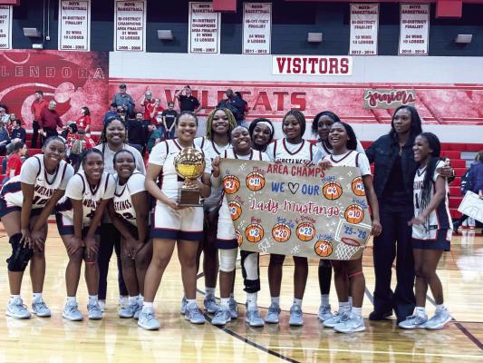 LADY MUSTANGS ROLL INTO REGIONAL FINAL
