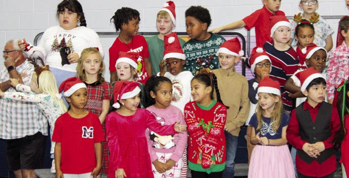 YOUNG VOICES FILL THE HALLS