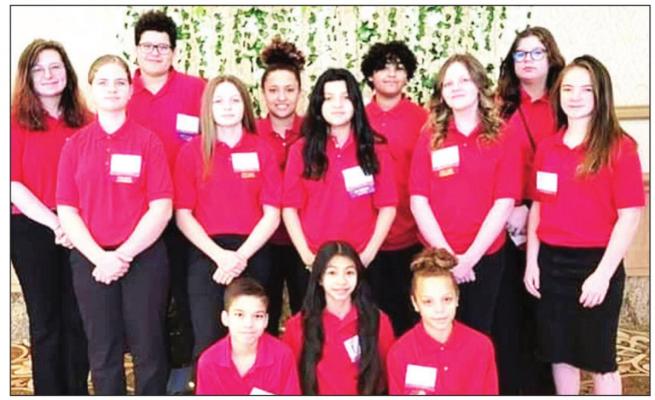 North Zulch FCCLA members. COURTESY PHOTO