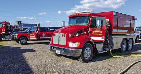 Midway Fire Department Secures New Rescue Vehicle