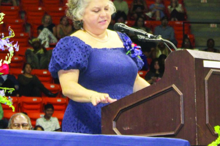 143 MUSTANGS WALK THE STAGE