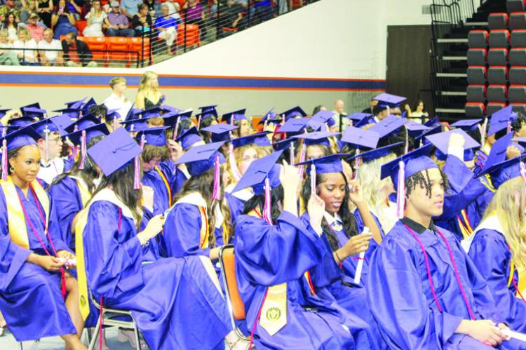 143 MUSTANGS WALK THE STAGE