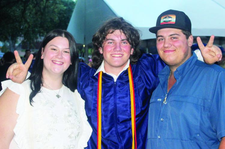 143 MUSTANGS WALK THE STAGE